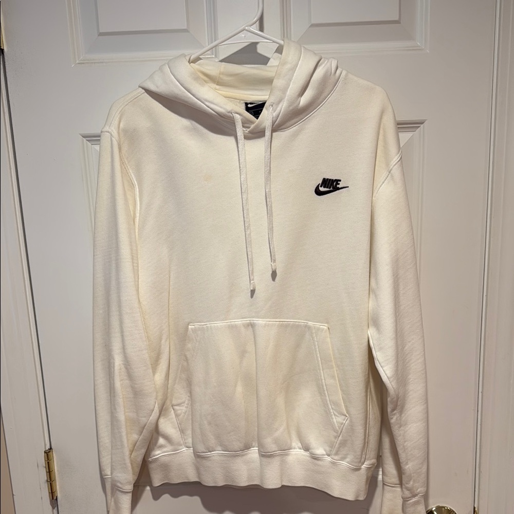 Nike White Hoodie for Men